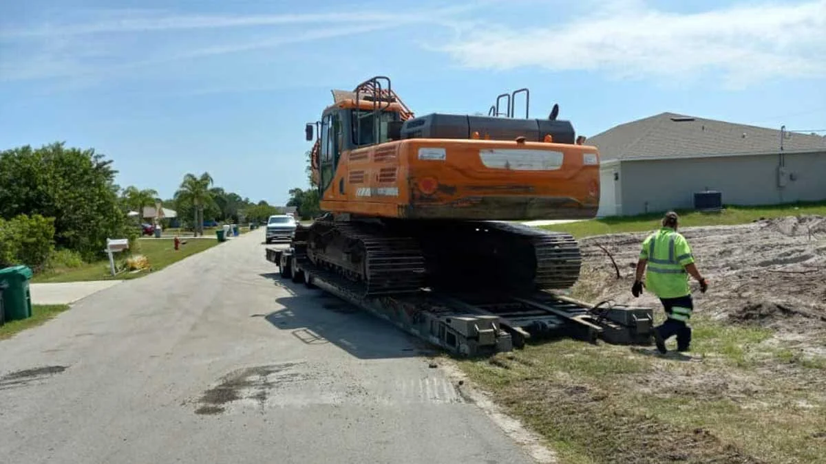 Equipment Hauling Port St Lucie, FL